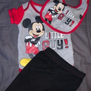 Mickey Mouse outfit set